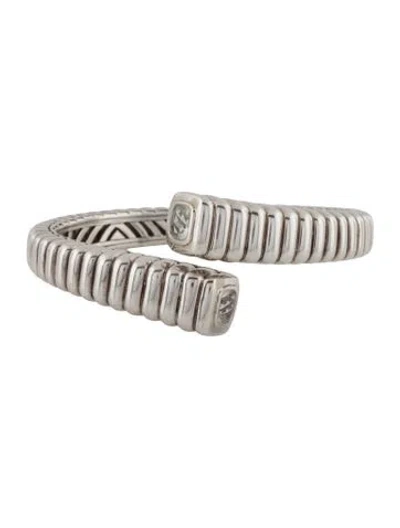 Pre-owned John Hardy Topaz Batu Bedeg Slim Kick Cuff Bracelet, 7" In Multicolor
