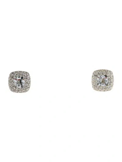 Pre-owned John Hardy Topaz Stud Earrings In Multi