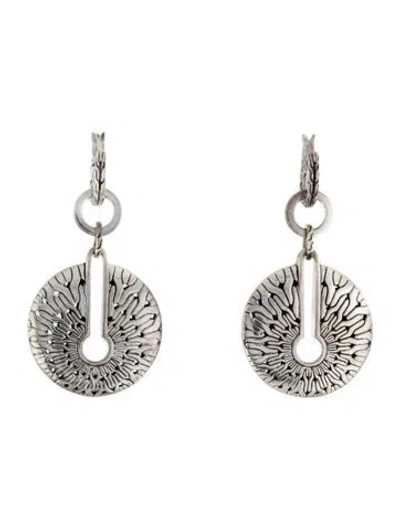 Pre-owned John Hardy Transformable Drop Earrings In Multicolor