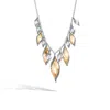 John Hardy Wave Hammered Drop Necklace