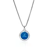 John Hardy Wave Talisman Necklace In Sterling Silver