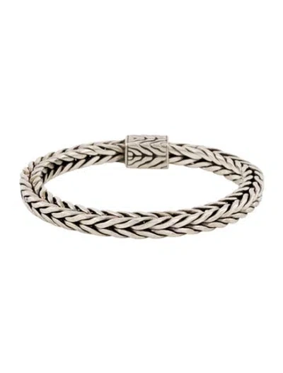 Pre-owned John Hardy Wheat Chain Bracelet, 6.75" In Multi