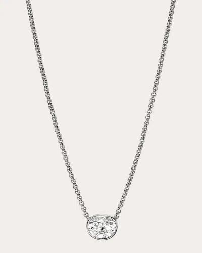 John Hardy Women's 1.25ctw Diamond Jh Lovestruck Necklace In Silver