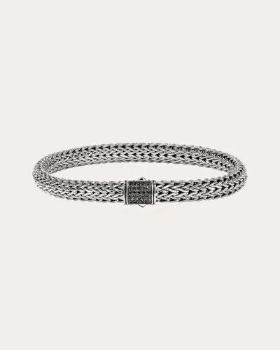 John Hardy Women's Black Sapphire 6.5mm Icon Chain Bracelet
