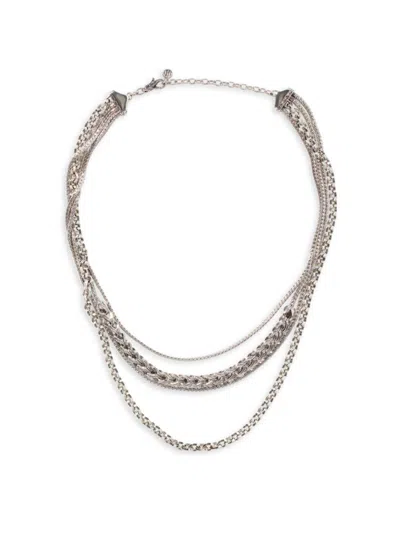John Hardy Women's Classic Chain Asli Sterling Silver Layered Necklace