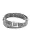 John Hardy Rata Chain 12mm Wrap Bracelet In Silver
