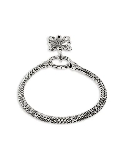 John Hardy Women's Classic Chain Sterling Silver Charm Bracelet