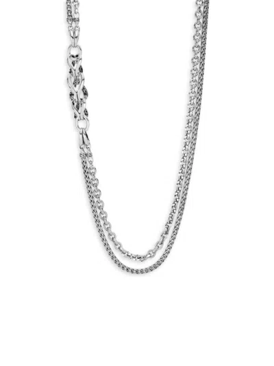 John Hardy Women's Classic Chain Sterling Silver Double Row Necklace