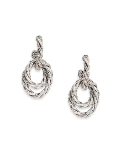 John Hardy Women's Classic Chain Sterling Silver Drop Earrings