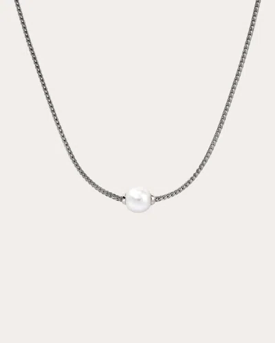 John Hardy Women's Cultured Pearl Jh Essential Necklace In Silver