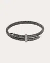 John Hardy Spear Flex Cuff Bracelet In Gray