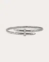 John Hardy Spear Flex Cuff In Silver