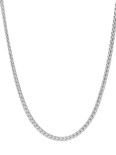 John Hardy Women's Icon Sterling Silver Woven Chain Necklace In Metallic