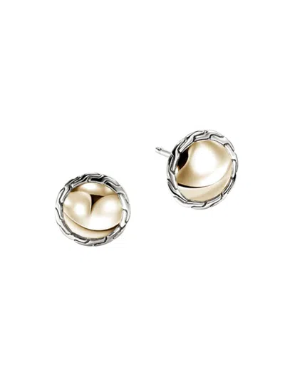 John Hardy Jh Essentials Stud Earrings In Gold