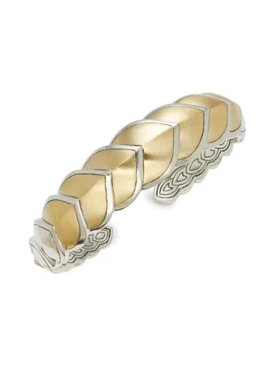 John Hardy Women's Legends Naga Sterling Silver & 18k Yellow Gold Cuff Bracelet