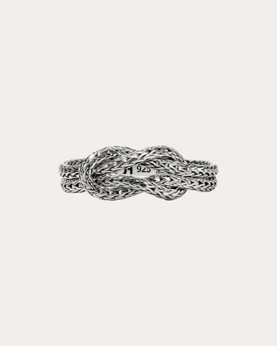 John Hardy Love Knot Ring In Metallic