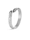 John Hardy Women's Modern Chain Black Sapphire & Brushed Silver Small Flex Cuff In Black