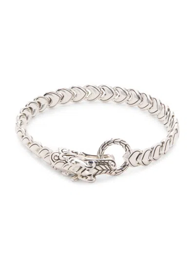 John Hardy Women's Naga Silver & Blue Sapphire Reptile Bracelet