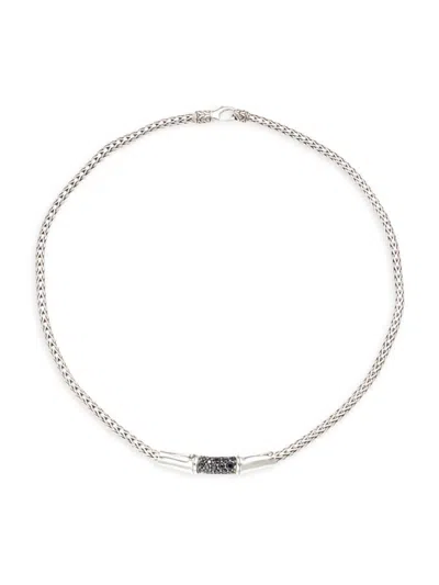 John Hardy Women's Sterling Silver & Black Sapphire Necklace