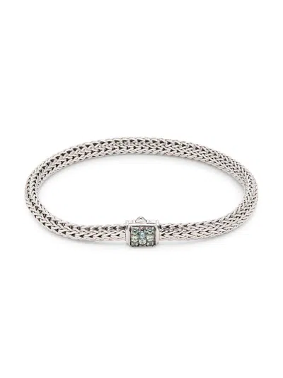 John Hardy Women's Sterling Silver & Sapphire Chain Bracelet