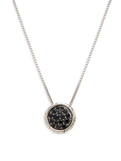 John Hardy Women's Sterling Silver & Treated Black Sapphire Necklace