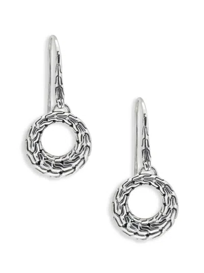 John Hardy Women's Sterling Silver Drop Earrings In Metallic