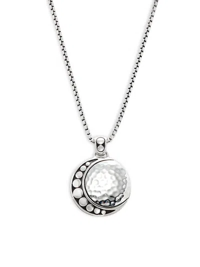 John Hardy Women's Sterling Silver Moon Phase Pendant Necklace In Metallic