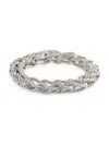 John Hardy Women's Sterling Silver Surf Woven Link Bracelet In Metallic
