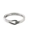 John Hardy Women's Surf Silver Bangle Bracelet In Silver