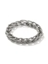 John Hardy Women's Surf Woven Link Sterling Silver Bracelet In Metallic