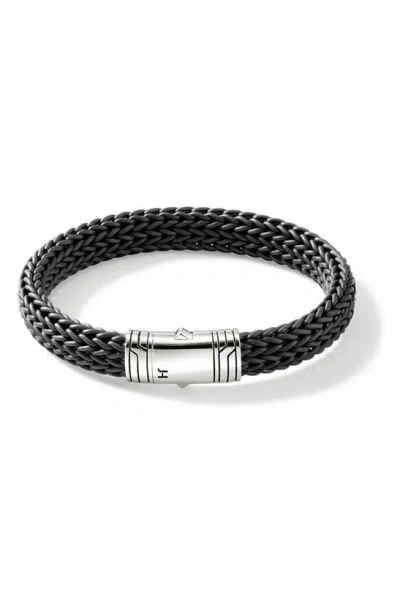 John Hardy Woven Bracelet In Black