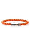 John Hardy Woven Leather Bracelet