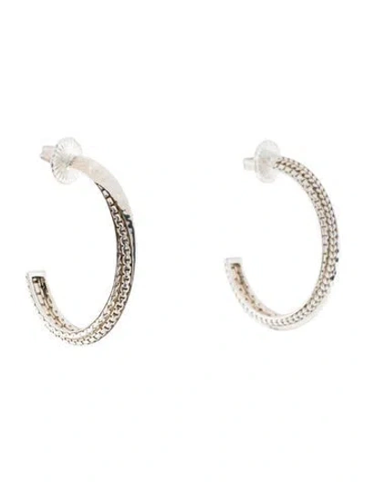 Pre-owned John Hardy X Jai Hoop Earrings In Multi