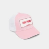 John Hatter & Co. John Hatter Co John Hatter & Co Girl Power Trucker Hat In Pink/white