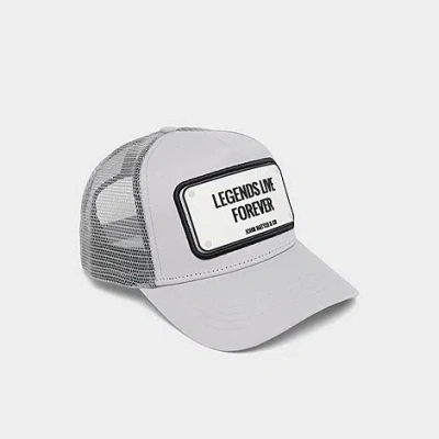 John Hatter & Co. John Hatter Co John Hatter & Co Legends Live Forever Trucker Hat In Grey
