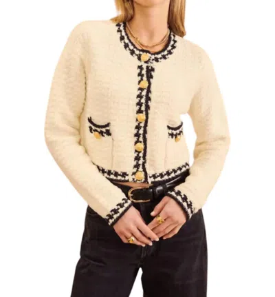 John & Jenn Benedict Jacket In Preppy Chantilly In Multi