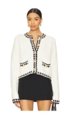 John & Jenn By Line Benedict Cardigan In Preppy Chantilly