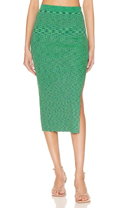 John & Jenn By Line Rhodes Skirt In Blue Lime