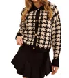 John & Jenn Edward Cardigan In Oxford Evening In Multi