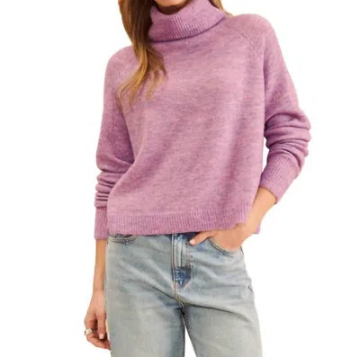 John & Jenn Emmett Turtleneck In Candy Floss In Multi