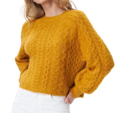 John & Jenn Glennon Sweater In Dijon In Multi