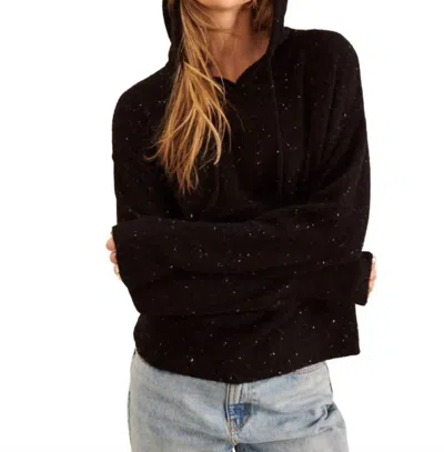 John & Jenn Ralphie Hoodie Sweater In Night Sky In Blue