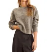 John & Jenn Wilfred Sweater In Overcast In Grey