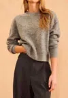 John & Jenn Wilfred Sweater In Overcast In Grey