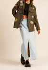 John & Jenn Zane Jacket In Cadet In Blue