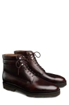 John Lobb Alder Pd Dark Brown Museum Caviar Calf Derby Boot In Brown