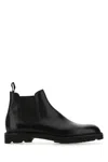 John Lobb Stivaletti Lawry In Pelle Nera Uomo