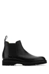 John Lobb Stivaletti Lawry In Pelle Nera Uomo In Black