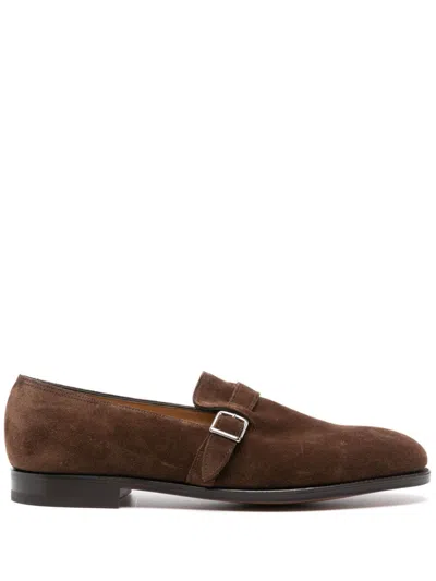 John Lobb Loafer Mit Schnallendetail In Braun