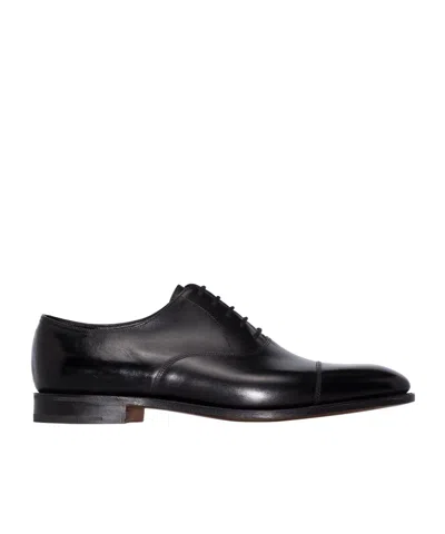 John Lobb City Oxford Shoes In Black